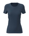 Koszulka Damska Sportowa Odprowadzajaca Wilgoc S8100 - Navy Blue