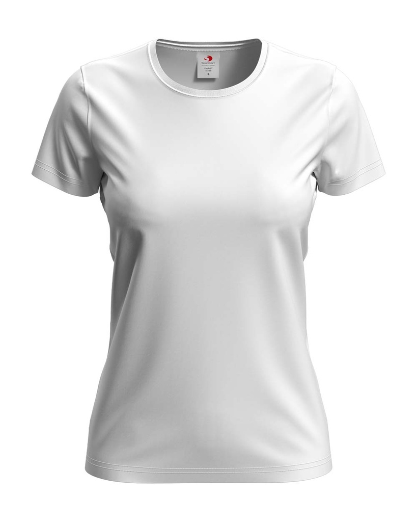 Damska koszulka bawełniana Stedman Comfort-T ST2160 - White