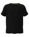 Koszulka Dziecieca Raglan Odprowadzajaca Wilgoc S8570K - Black Opal