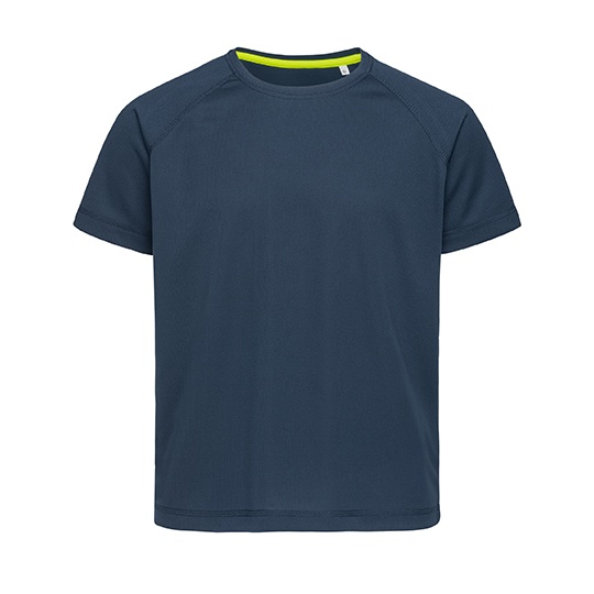 Koszulka Dziecieca Raglan Odprowadzajaca Wilgoc S8570K - Marina Blue