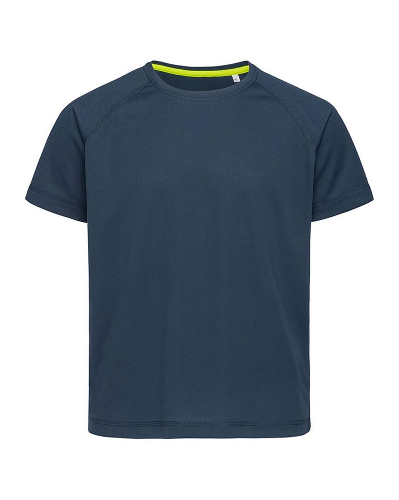 Koszulka Dziecieca Raglan Odprowadzajaca Wilgoc S8570K - Marina Blue
