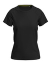 Damska koszulka sportowa z raglanowym rękawem S8500 - Black Opal