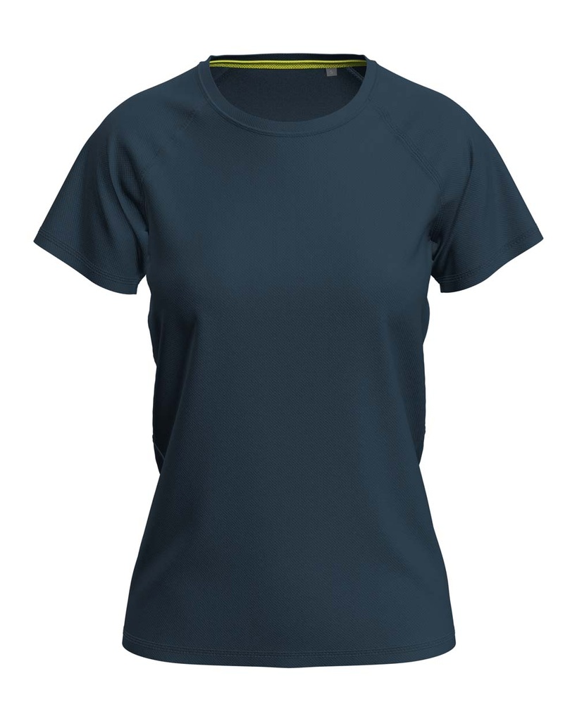 Koszulka Sportowa Damska Odprowadzająca Wilgoć S8500 - Marina Blue