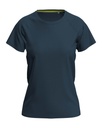 Koszulka Sportowa Damska Odprowadzająca Wilgoć S8500 - Marina Blue