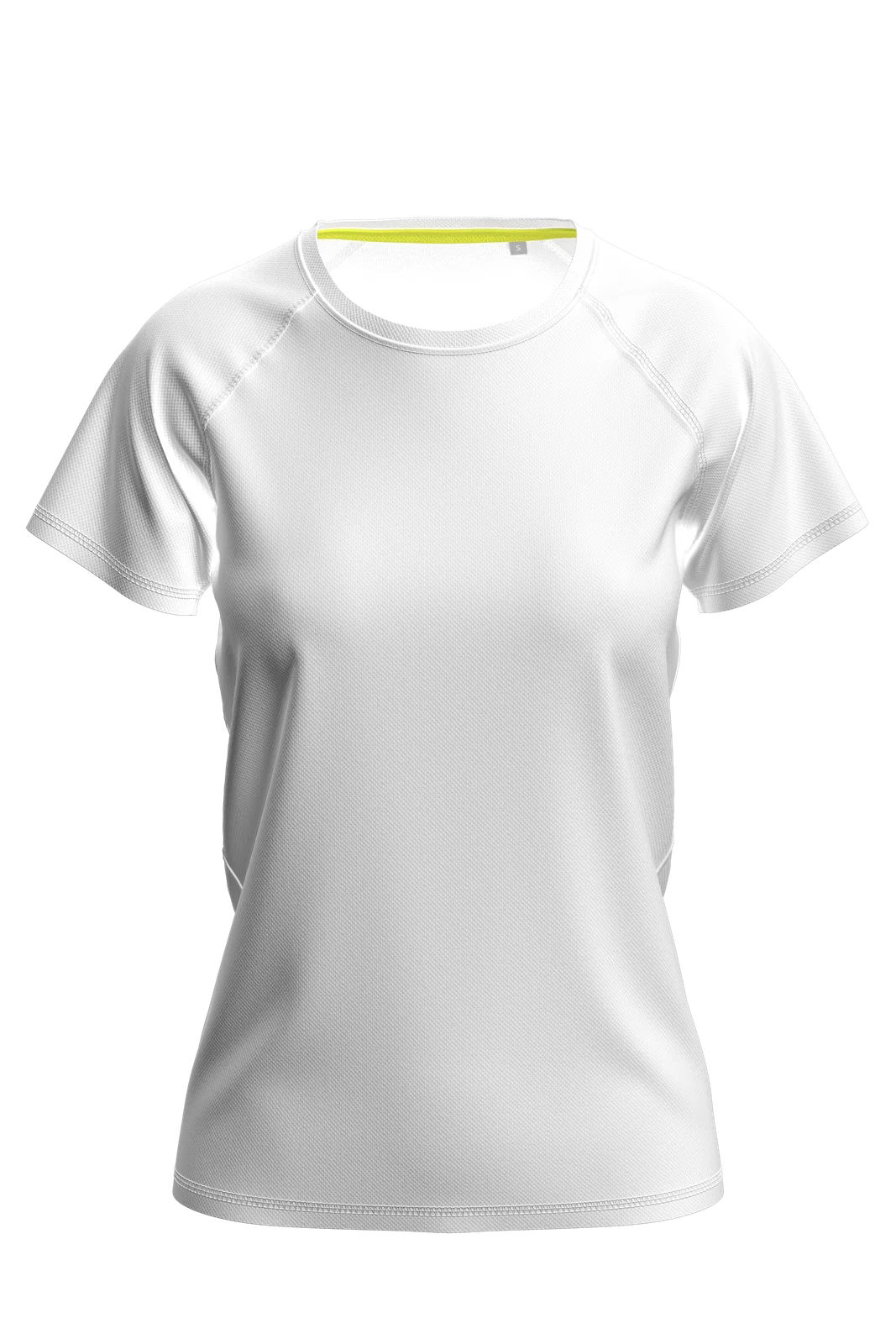 Koszulka Sportowa Damska Odprowadzajaca Wilgoc S8500 - White