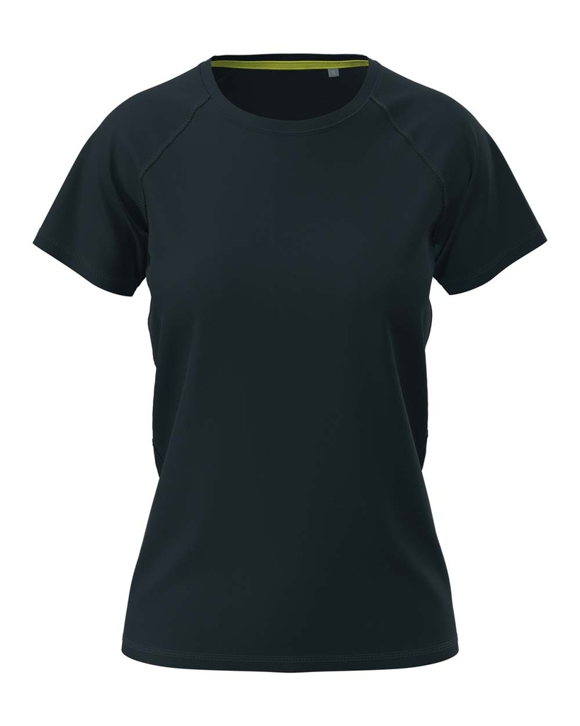 Koszulka Sportowa Damska Odprowadzajaca Wilgoc S8500 - Blue Midnight