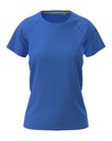 Koszulka Sportowa Damska Odprowadzająca Wilgoć S8500 - Bright Royal