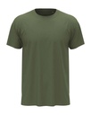 T-shirt Klasyczny Unisex Melanżowy S140 - Military Green