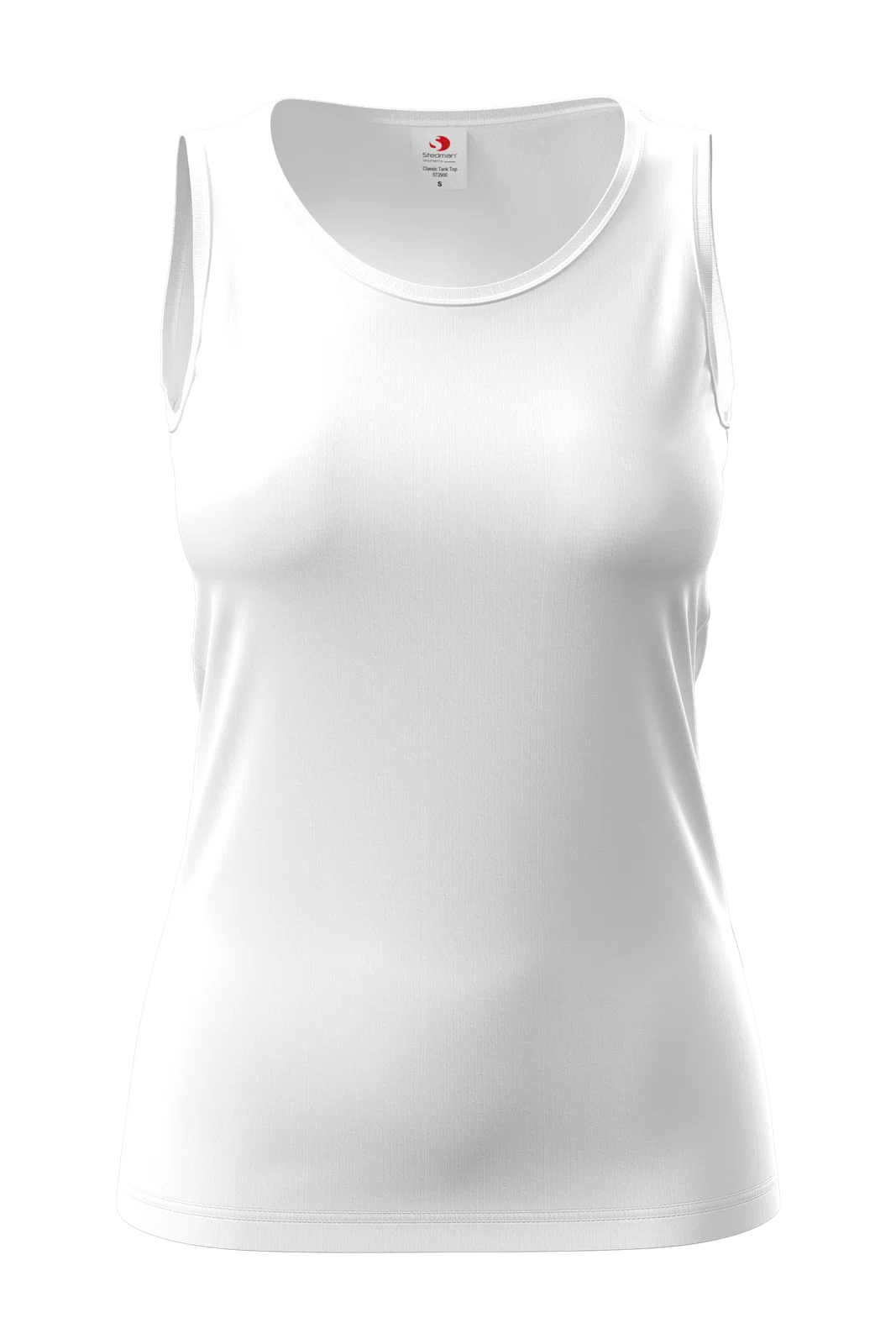 Koszulka Tank Top Damska S265 - White