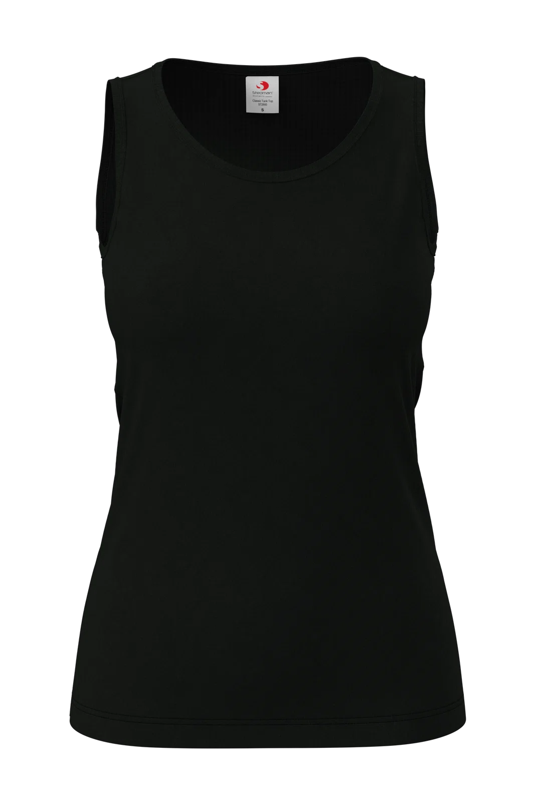 Koszulka Tank Top Damska S265 - Black Opal
