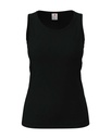 Koszulka Tank Top Damska S265 - Black Opal