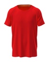 Koszulka Sportowa Raglanowa Odprowadzajaca Wilgoc S8410 - Scarlet Red