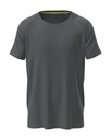 Koszulka Sportowa Raglanowa Odprowadzajaca Wilgoc S8410 - Slate Grey (Solid)