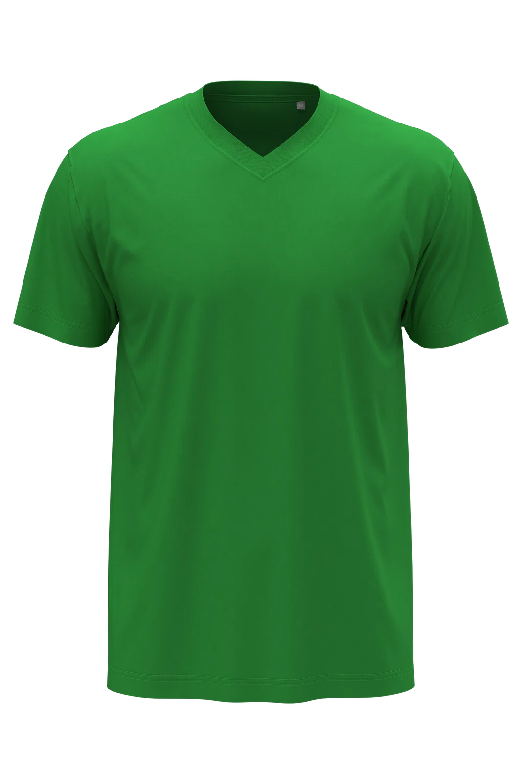 T-shirt Meski V-neck Klasyczny S270 - Kelly Green
