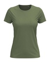 T-shirt Damski Klasyczny Bawełniany S141 - Military Green