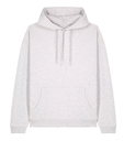Oversize bluza z kapturem STSU209 - Cool Heather Grey