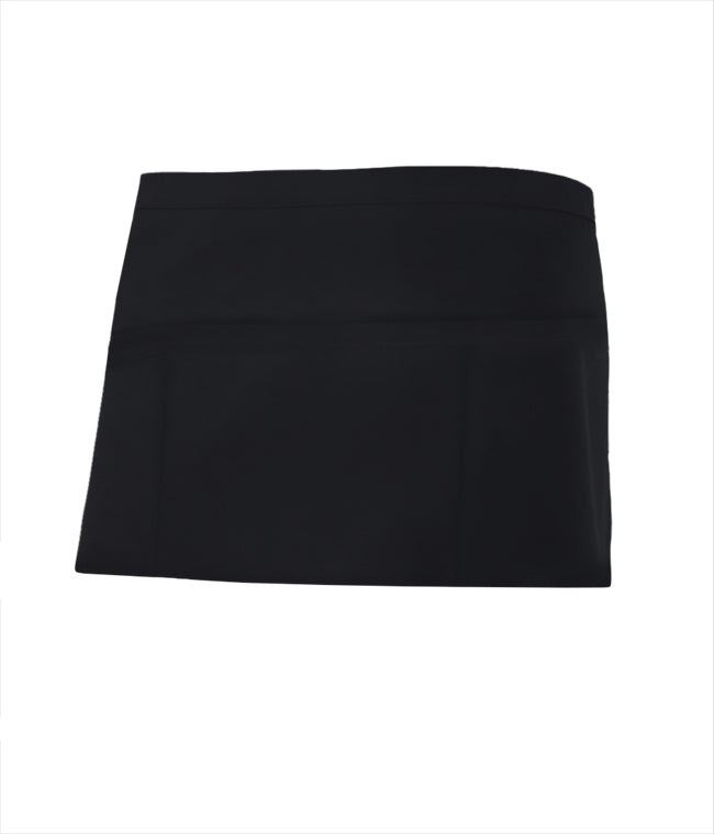 Krotki fartuch kelnerski V404208 - black
