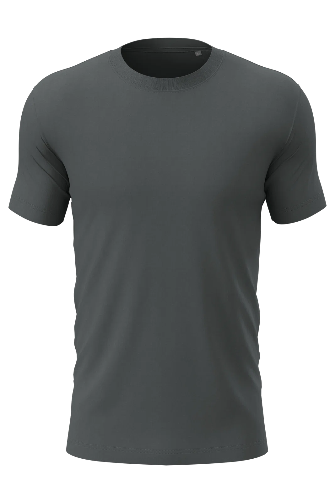Koszulka Slim Bawelniana S2010 - Slate Grey (Solid)
