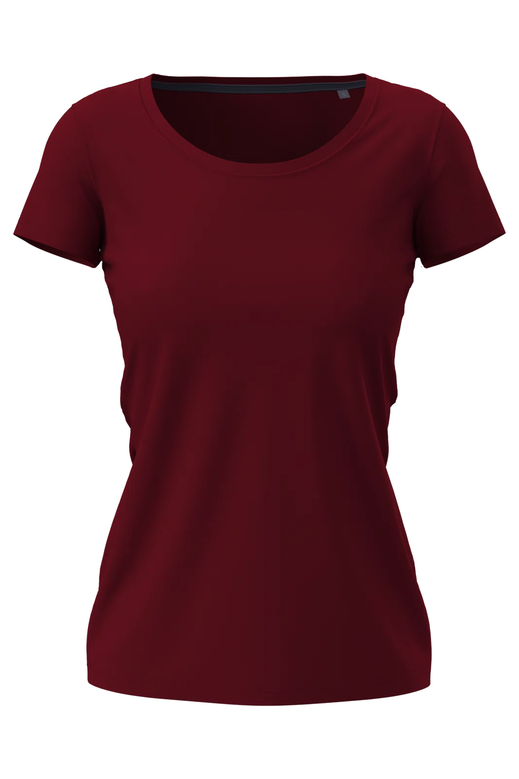 Koszulka Damska Slim Fit S9700 - Bordeaux