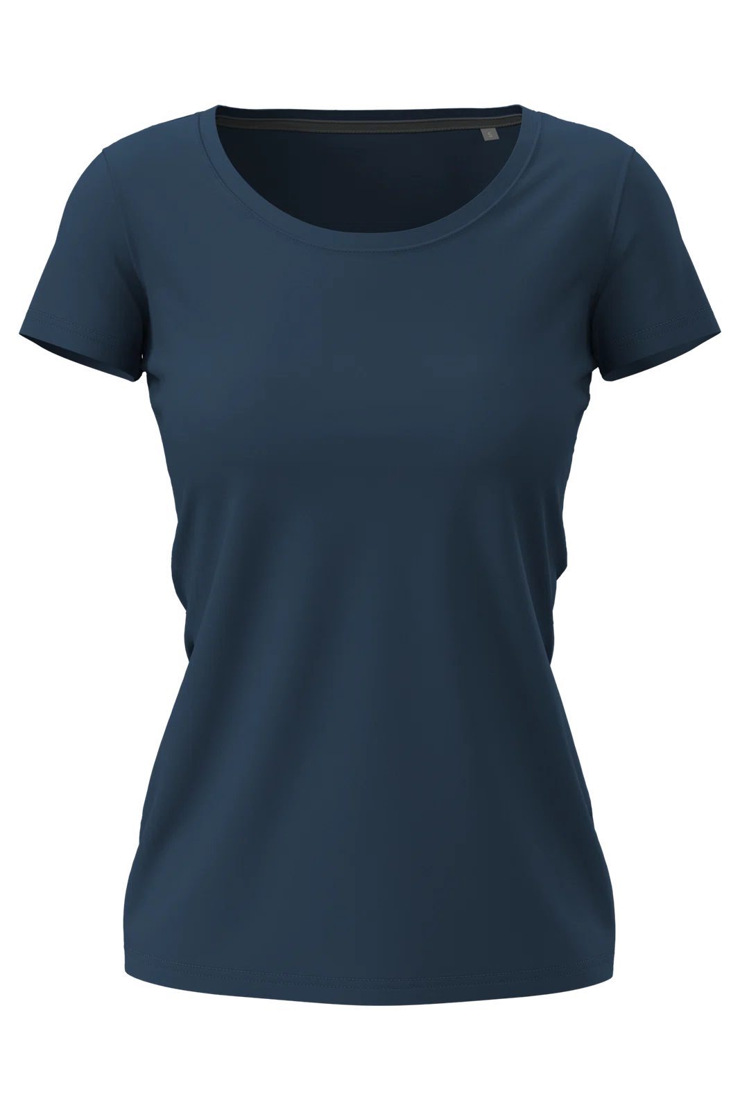 Koszulka Damska Slim Fit S9700 - Navy Blue