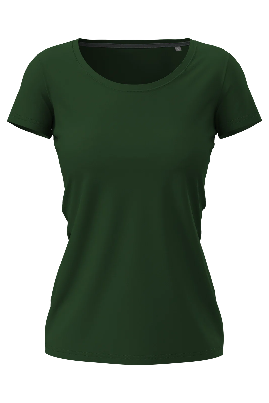 Koszulka Damska Slim Fit S9700 - Bottle Green