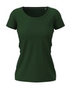 Koszulka Damska Slim Fit S9700 - Bottle Green