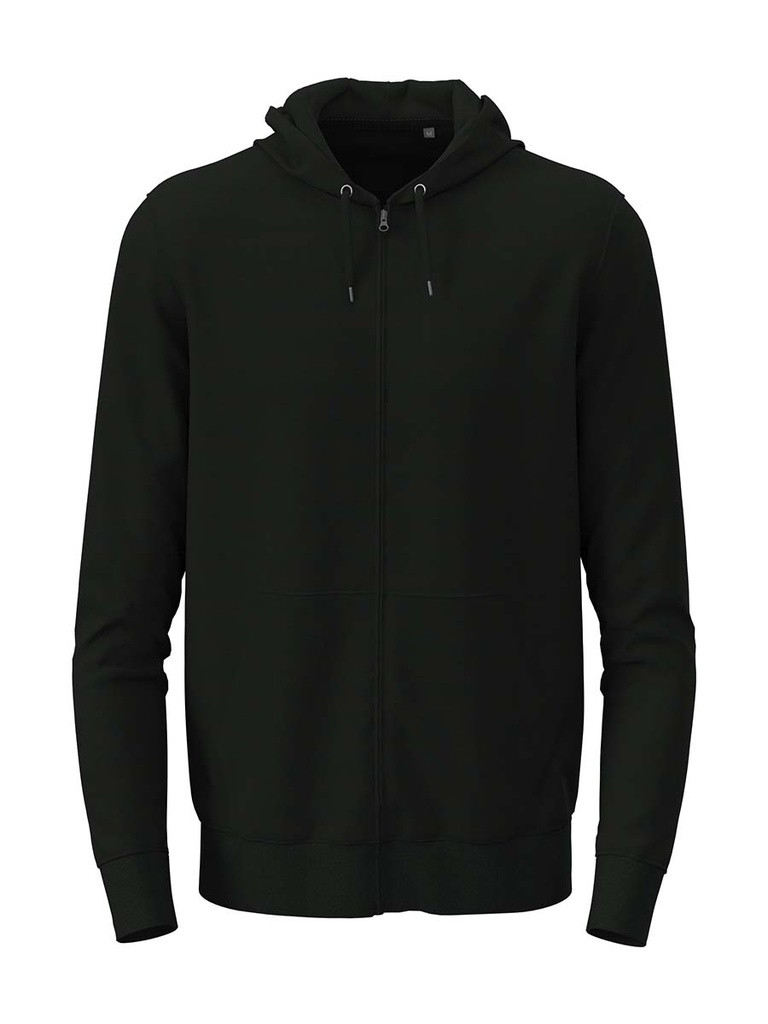 Bluza dresowa z kapturem i zamkiem ST4500 - Black Opal