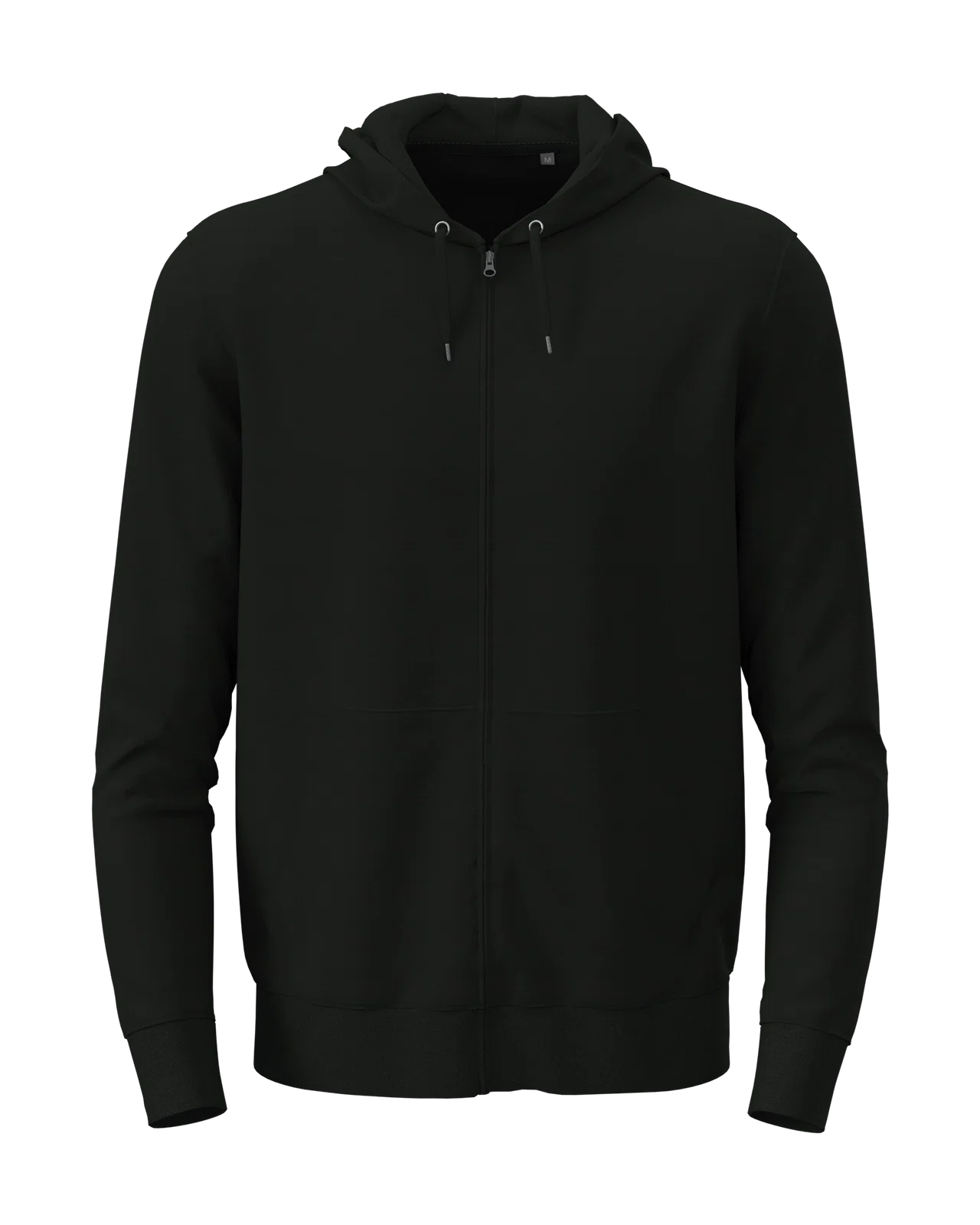 Bluza dresowa z kapturem i zamkiem ST4500 - Black Opal