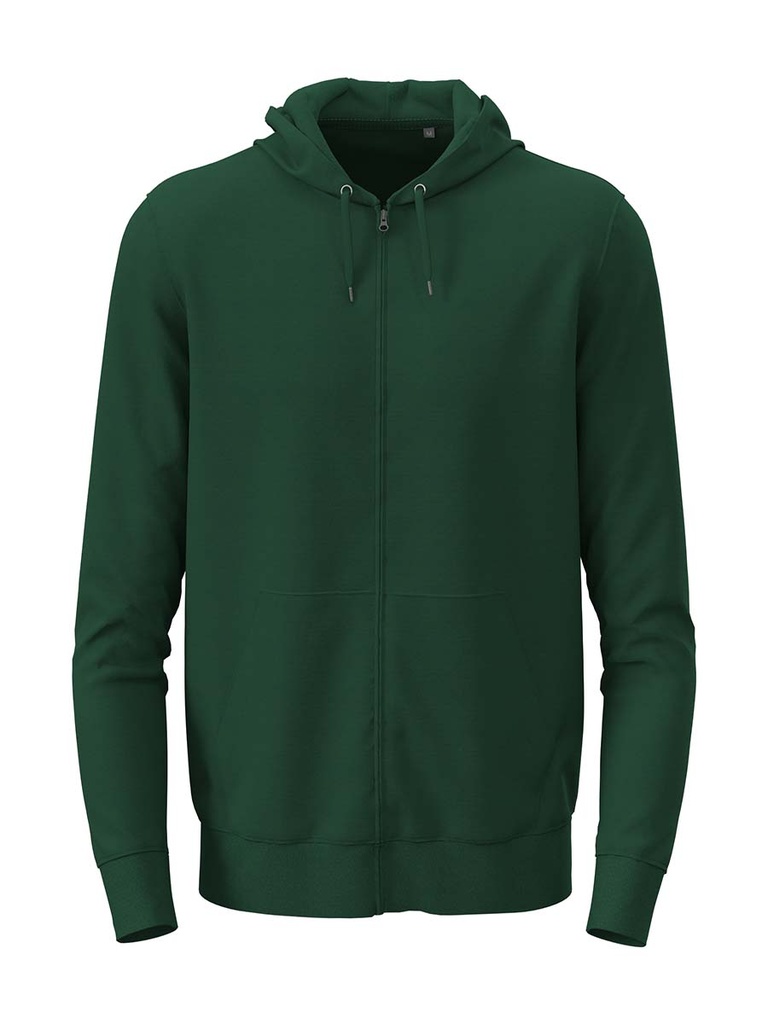 Bluza z kapturem i zamkiem ST4500 - Bottle Green