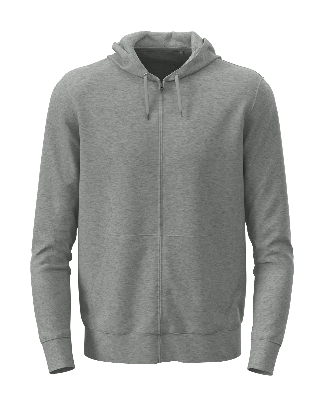 Bluza dresowa z kapturem z zamkiem ST4500 - Grey Heather