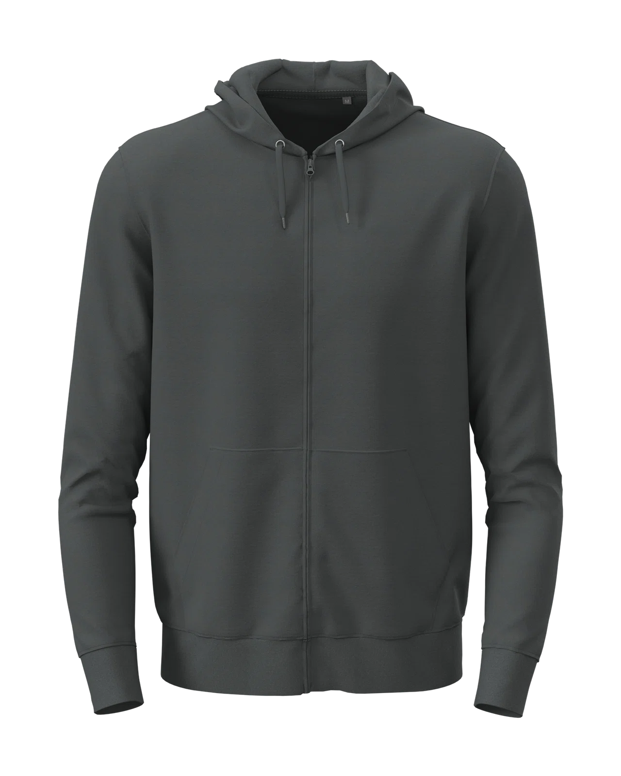Bluza dresowa z kapturem i zamkiem ST4500 - Slate Grey