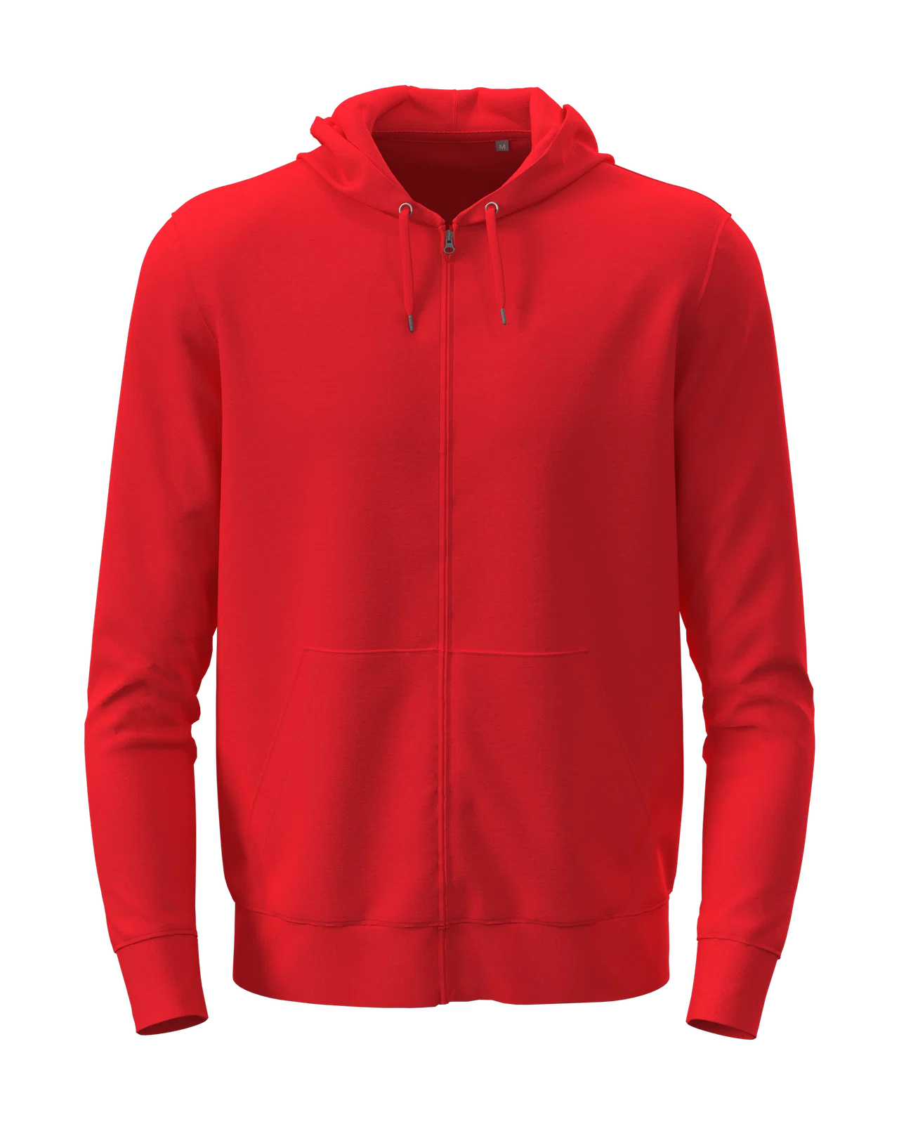 Bluza dresowa z kapturem i zamkiem ST4500 - Scarlet Red