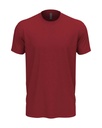 Koszulka Unisex Klasyczna Bawelna Czesana NX3600 - Cardinal