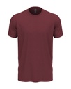 Koszulka Unisex Klasyczna Bawelna Czesana NX3600 - Maroon