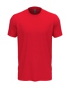 Koszulka Unisex Klasyczna Bawelna Czesana NX3600 - Red