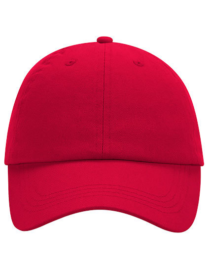 Czapka 6-panelowa Bawelna Chino Niski Profil CB653 - Classic Red