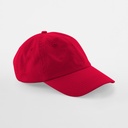 Czapka 6-panelowa Bawelna Chino Niski Profil CB653 - Classic Red
