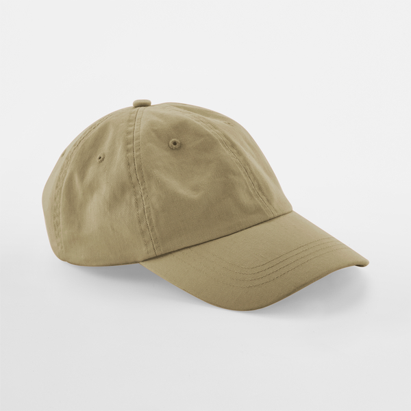 Czapka 6-panelowa Bawelna Chino Niski Profil CB653 - Desert Sand