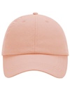 Czapka 6-panelowa Bawełna Chino Niski Profil CB653 - Peach