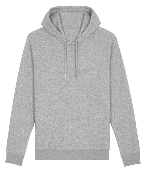 Unisexowa bluza z kapturem STSU824 - Heather Grey