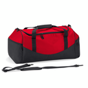 Torba Sportowa Klasyczna Poliester 55L QS70 - Classic Red & Black