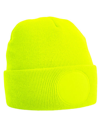 Czapka Dwuwarstwowa Soft-Touch Akryl CB446 - Fluorescent Yellow