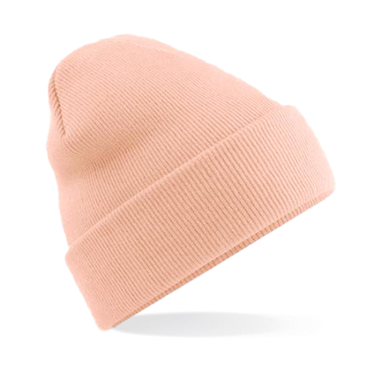 Czapka Dzianinowa Klasyczna CB45 - Peach