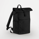 Plecak Roll-Top Recyklingowany Poliester Wodoodporny BG186 - Black