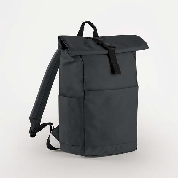 Plecak Roll-Top Recyklingowany Poliester Wodoodporny BG186 - Graphite Grey