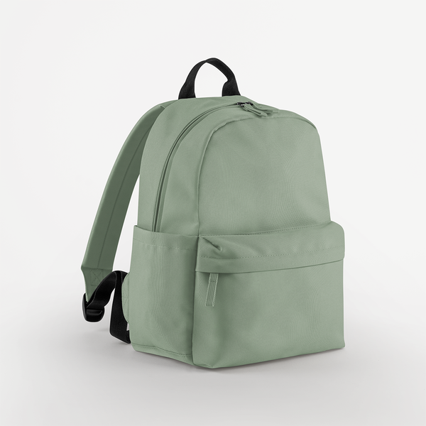 Plecak Mini Recyklingowany Poliester BG185S - Dusty Green