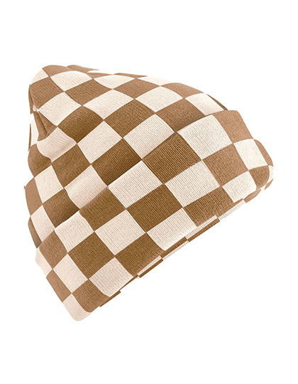 Stylowa czapka beanie CB531 - Biscuit & Almond