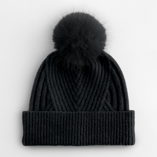 Czapka beanie CB529 - Black