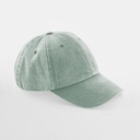 Czapka Z Daszkiem Mlodziezowa Bawelniana Vintage CB655B - Vintage Sage Green