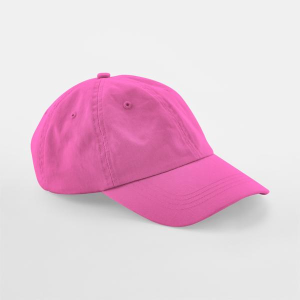 Czapka Dad Cap Bawelna Chino CB653B - True Pink